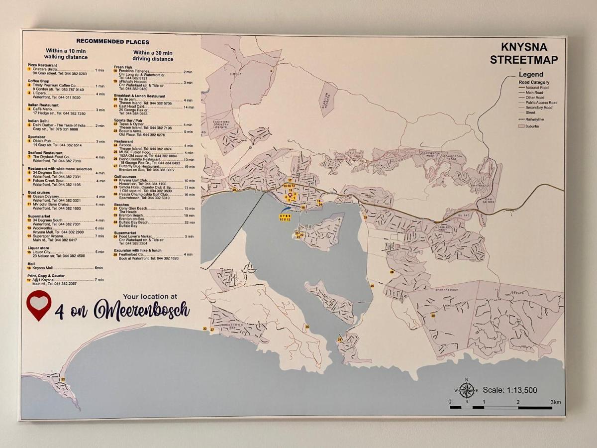 4 On Meerenbosch Knysna Kültér fotó